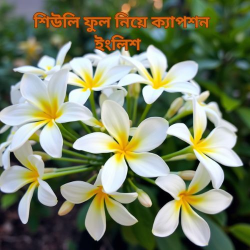 শিউলি ফুল নিয়ে ক্যাপশন ইংলিশ